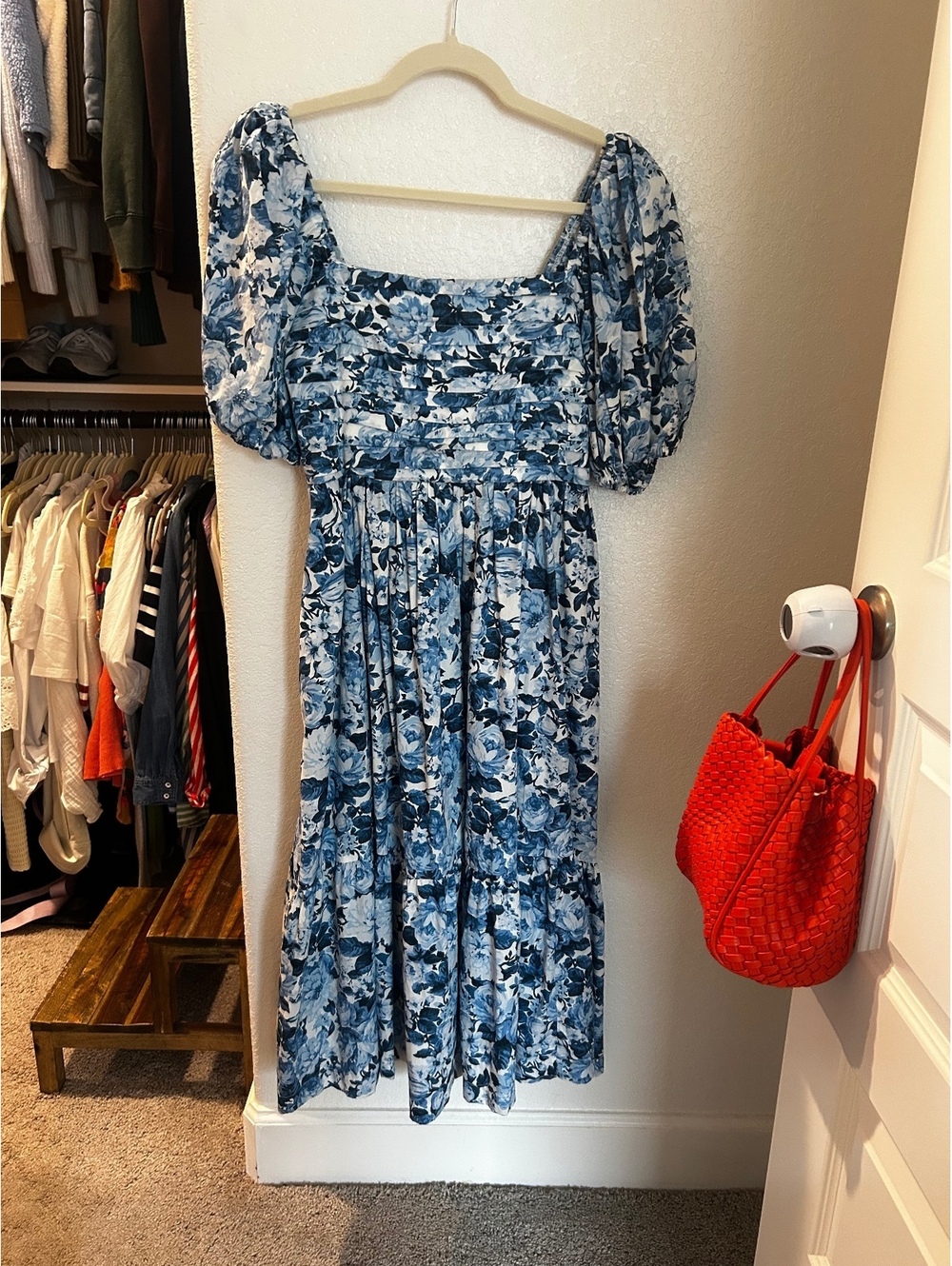 Abercrombie Blue Floral Dress